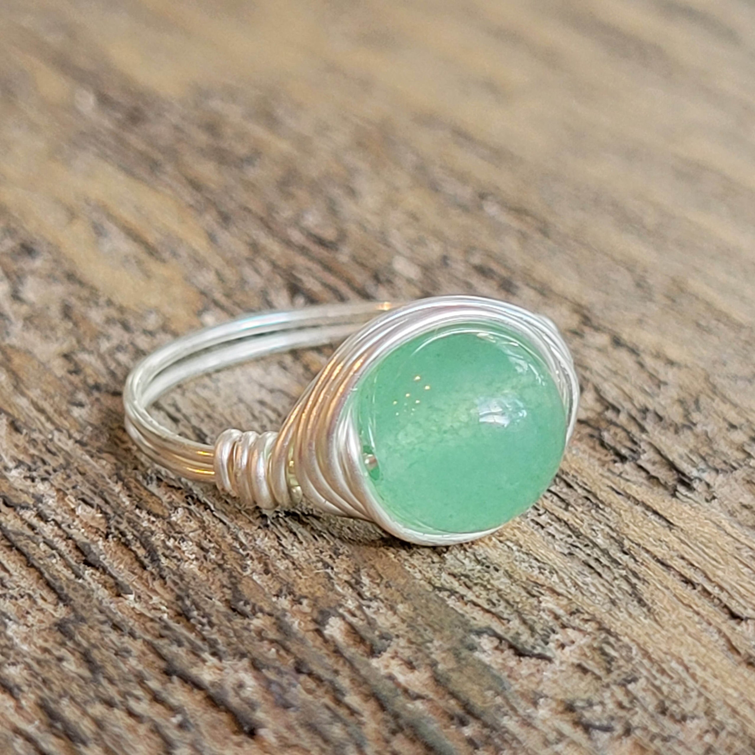 Aventurine ring deals